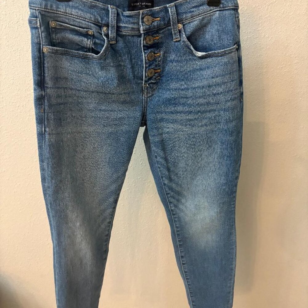 Lucky Brand Ava Mid Rise Skinny